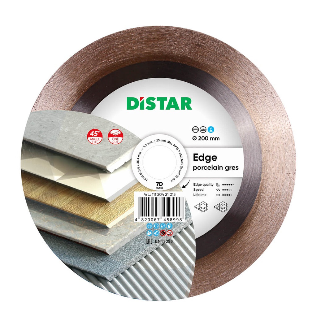 Distar 1A1R Edge Diamond Blade ∅180-250mm