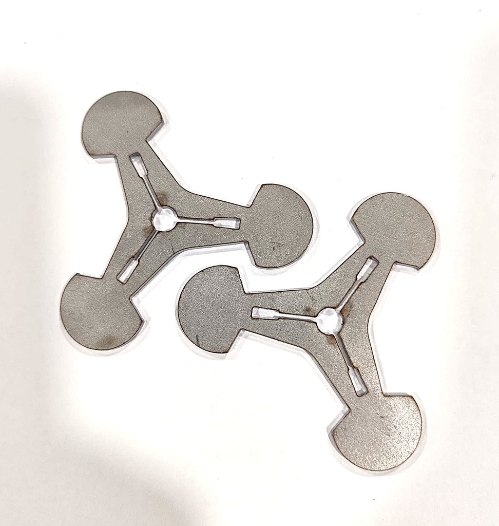 [TG61004] Floor Spreader replacement Tri-gliders set of 2 (4mm)