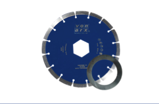 [800102] Set of Diamond Blades Turbo HEX For shaver DTF35SH (Medium Floor MF (Medium Bond))