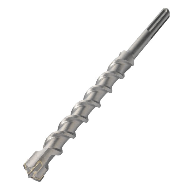 SDS MAX Quad Tip Hammer Drill Bit ∅20-40mm 370-570mm