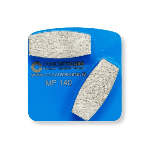 [GTEFHF140G] Diamond Grinding Tool Easy Fit 2 Segments (G140, Hard Floor HF (Soft Bond))