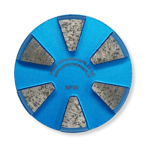 [FTG06MF10] Diamond Tool Easy Fit Redilock Round 6 Segments (G10, Medium Floor MF (Medium Bond))