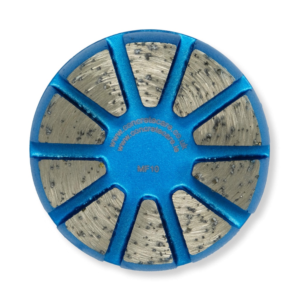 [FTG10MF10] Diamond Tool Easy Fit Redilock Round 10 Segments (G10, Medium Floor MF (Medium Bond))