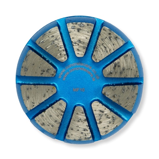 [FTG10MF10] Diamond Tool Easy Fit Redilock Round 10 Segments (G10, Medium Floor MF (Medium Bond))