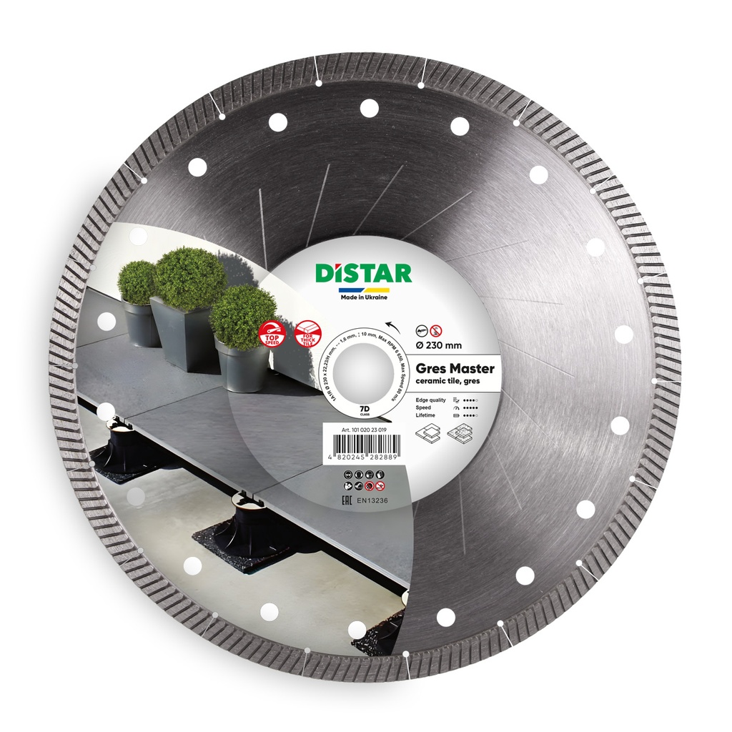 Distar 1A1R Gres Master Diamond Blade ∅230