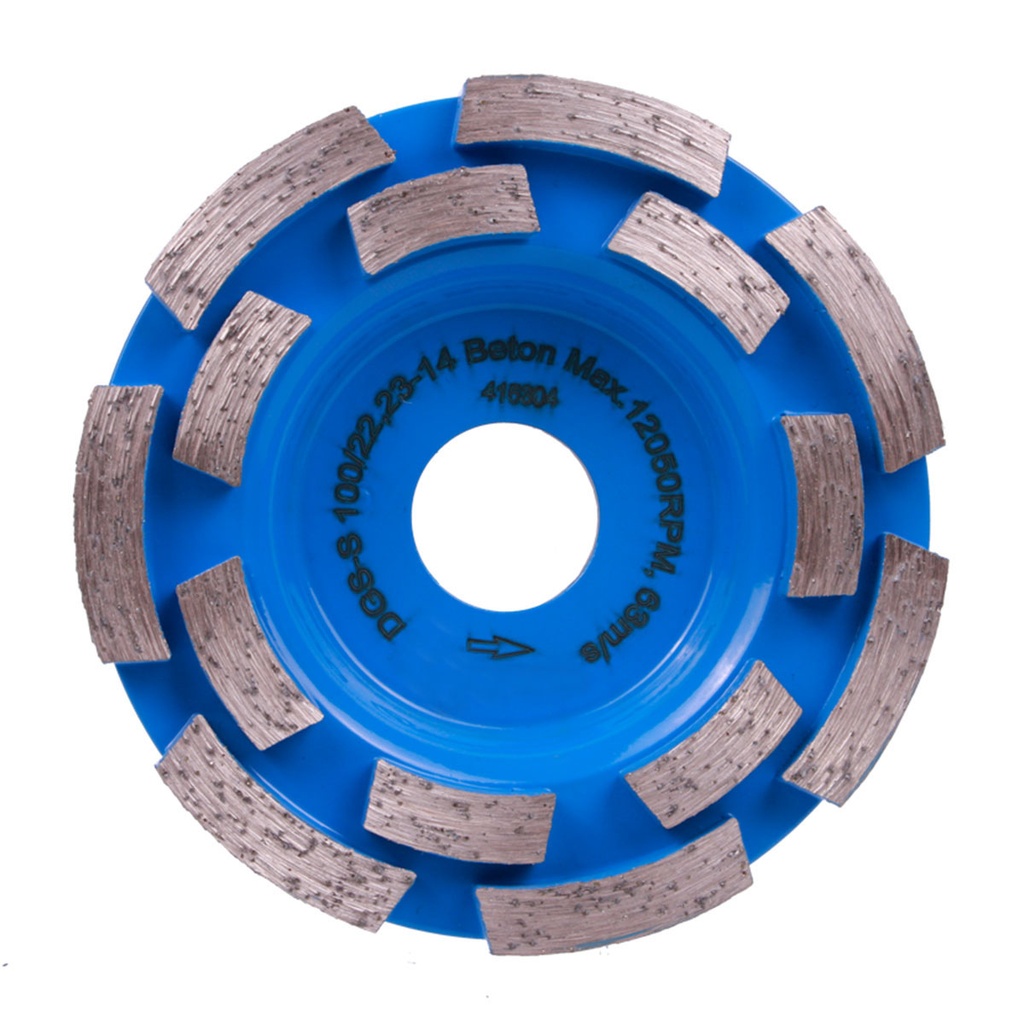 [10170085419] Distar DGS-S Beton Diamond Grinding Cup ∅100mm-180mm (∅ 100mm / 4")