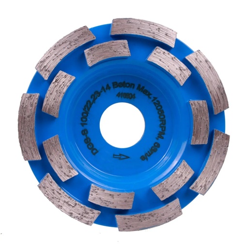 [10170085419] Distar DGS-S Beton Diamond Grinding Cup ∅100mm-180mm (∅ 100mm / 4")