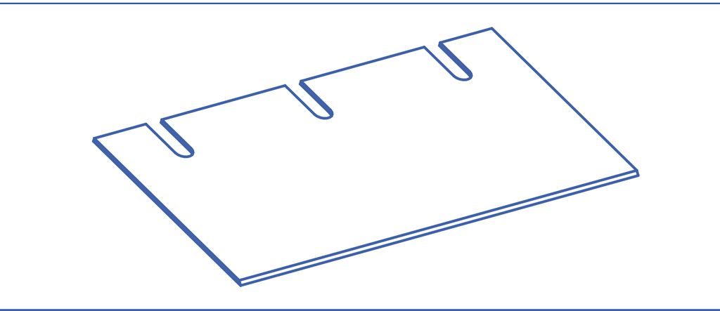 Blade 200 x 100 x 1.5, for SC20