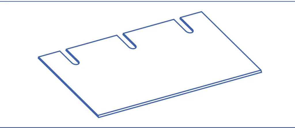 Blade 200 x 100 x 1.5, for SC20