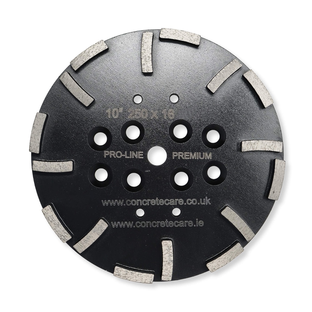 Diamond Grinding Plate 16seg 250mm
