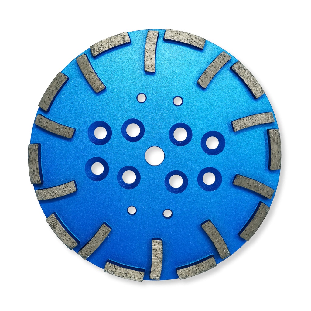 Diamond Grinding Plate 20seg 250mm (G 6, Medium Floor MF (Medium Bond))