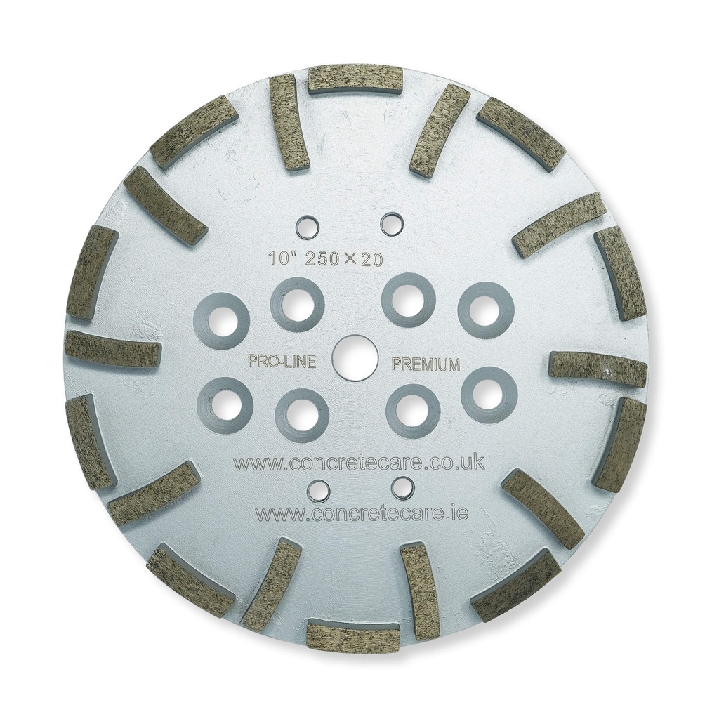 Diamond Grinding Plate 20seg 250mm