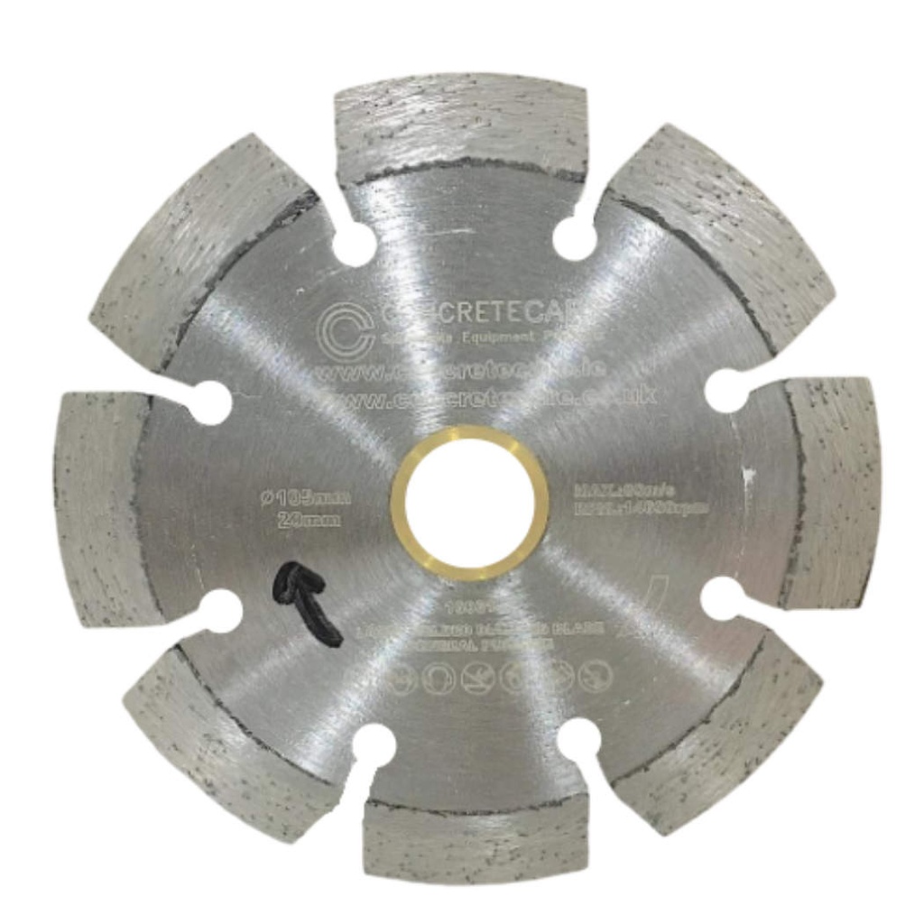Segmented Diamond Blade Cold Pressed (∅ 115mm / 4.5")