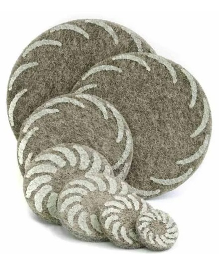[SPIRAL1168] Spiral Polishing Pads 17" (G60)