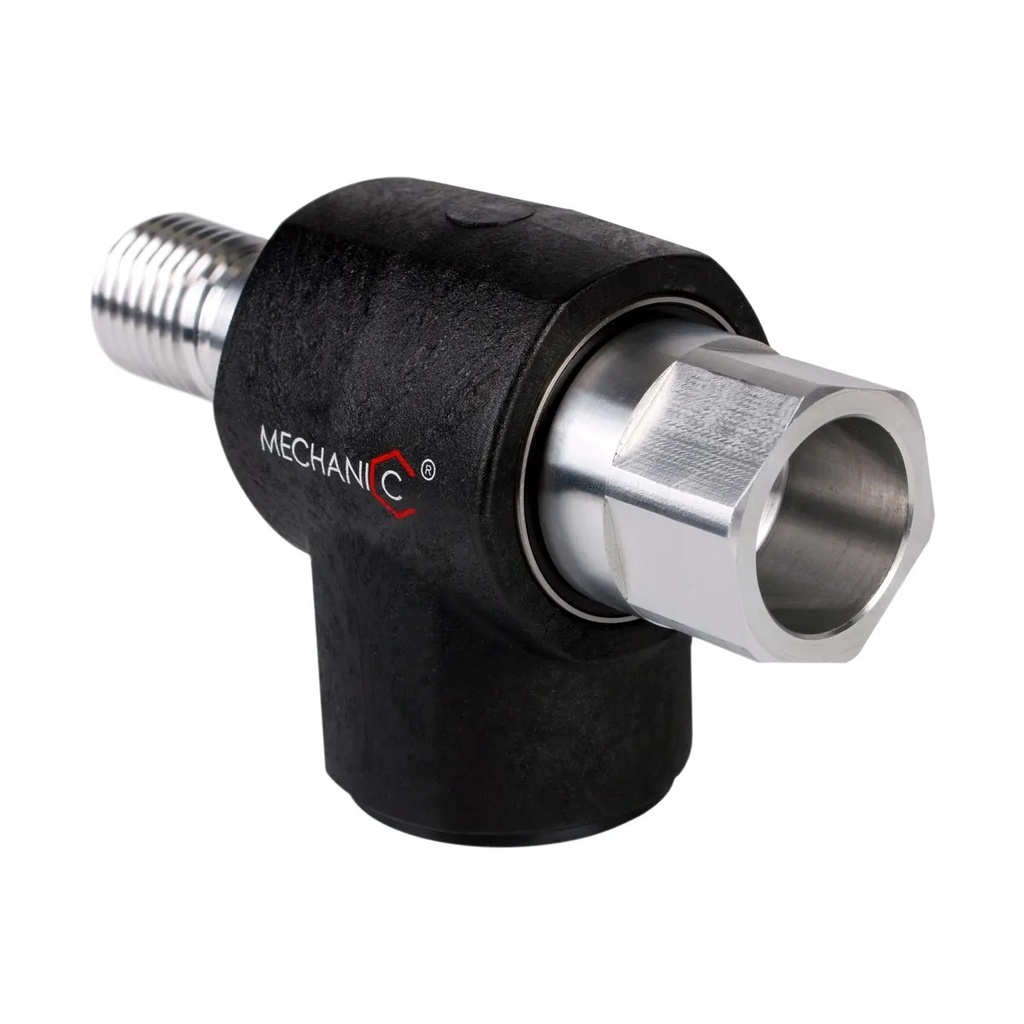 Aluminum Dust collector DrillSTREAM 1_1/4UNC(in)x1_1/4UNC(out)
