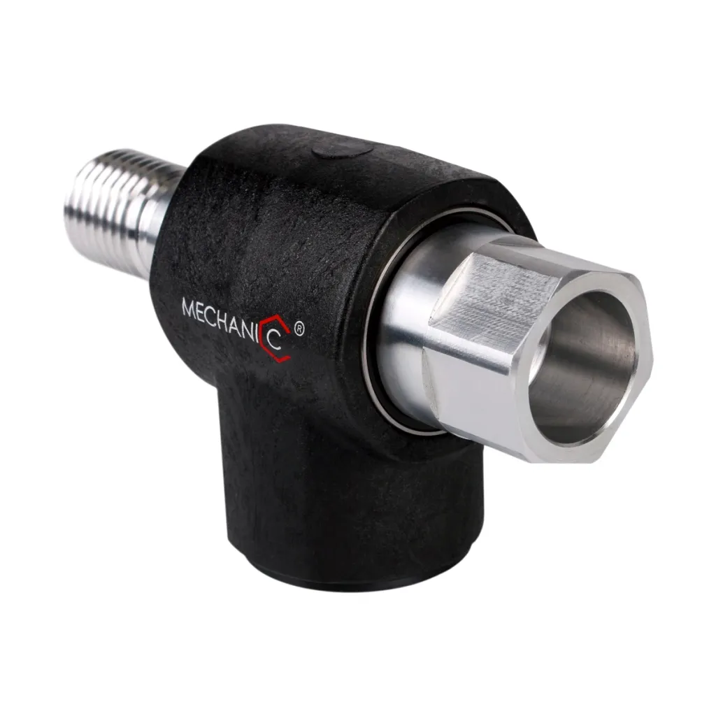 Aluminum Dust collector DrillSTREAM 1_1/4UNC(in)x1_1/4UNC(out)