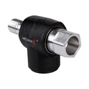 Aluminum Dust collector DrillSTREAM 1_1/4UNC(in)x1_1/4UNC(out)