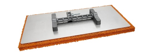 [6405] Light swivel float with rubber sponge 200x400 mm