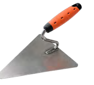 Triangular trowel handle 2K 220 mm