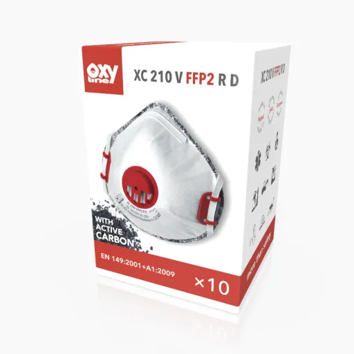 [XC210VFFP2RD] Filtering Half Mask XC 210 V FFP2 R D (box of 8)
