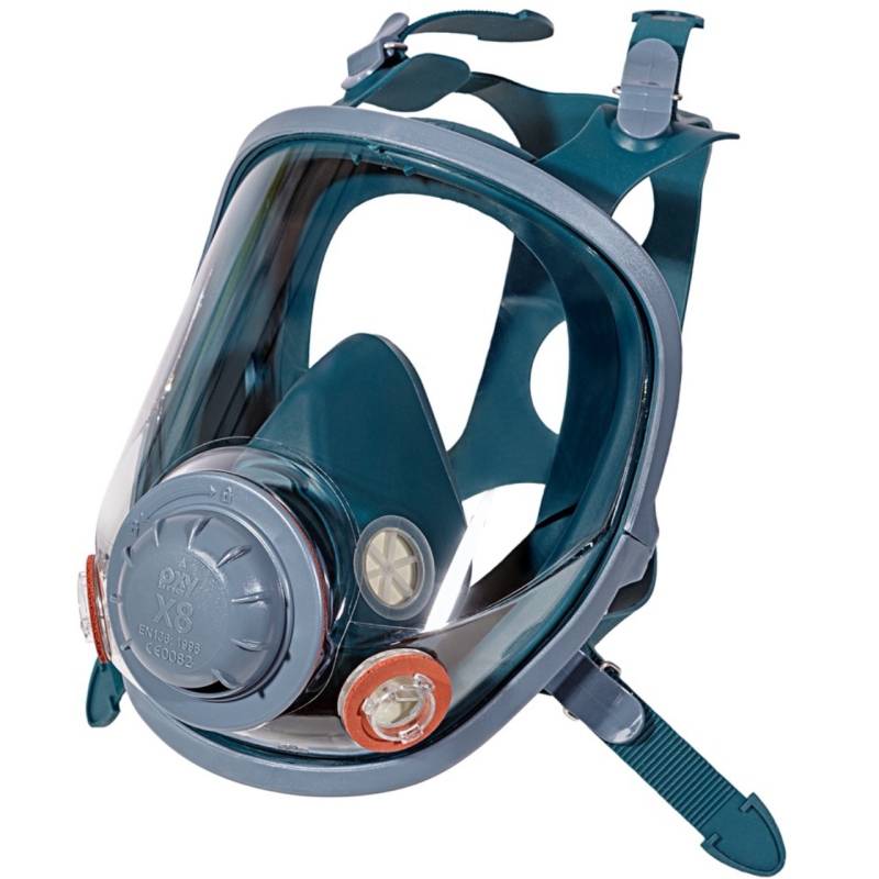 [OXYX8M] Full-Face Silicone Mask of the X8 CL2 (Bayonet) (M (Medium))