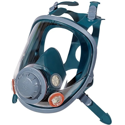 [OXYX8M] Full-Face Silicone Mask of the X8 CL2 (Bayonet) (M (Medium))