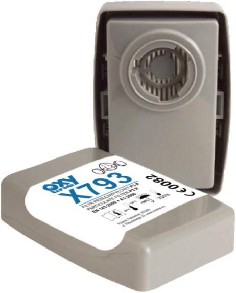 [OXYX793] Capsule filter X793 P3 R (1 pair)