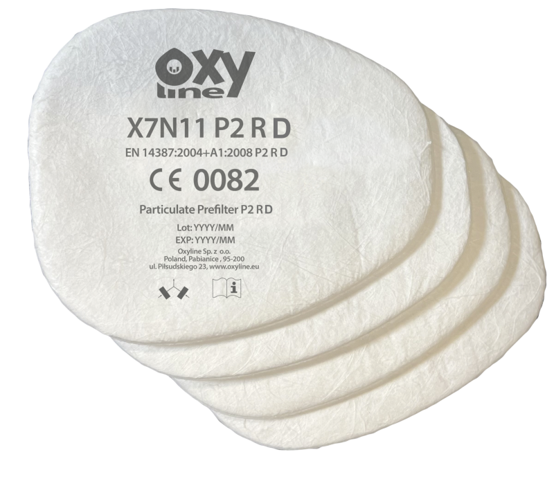 Pre-Filter X7N11 P2 R D (pack of 4)