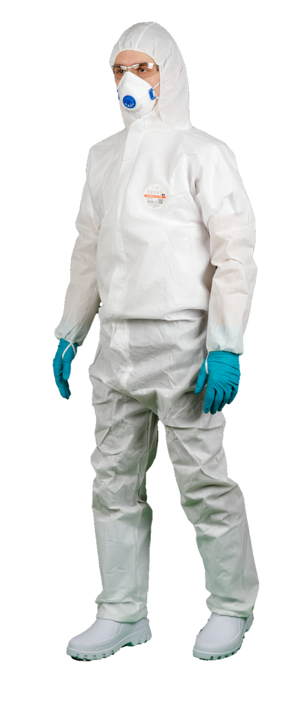 Protective coverall, Cat. III, Type 5, 6 OxyChem C110