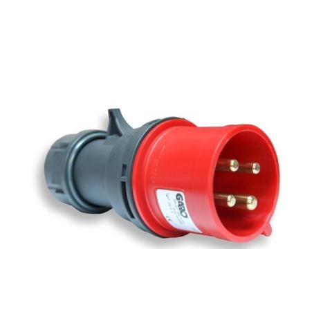 Plug 32A, 380V 4pin (male)