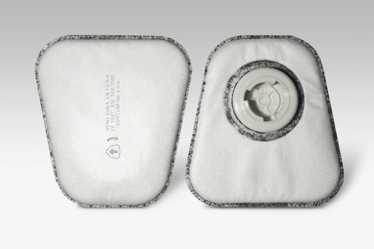 [TBMAP3R] T-BM A P3 R - REUSABLE PARTICULATE FILTER WITH ACTIVE CARBON 1 Pair