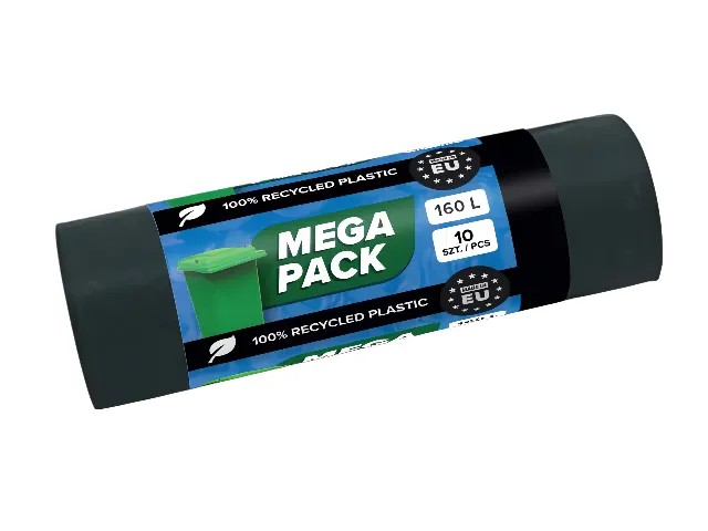 Trash Bags 160L 10Pcs