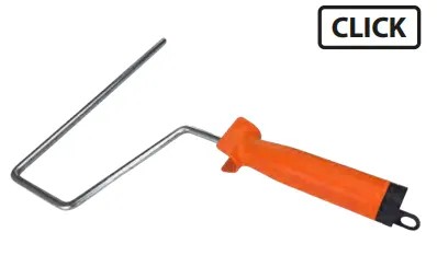 [6604] Paint roller handle Maxi 25cm 1K CLICK
