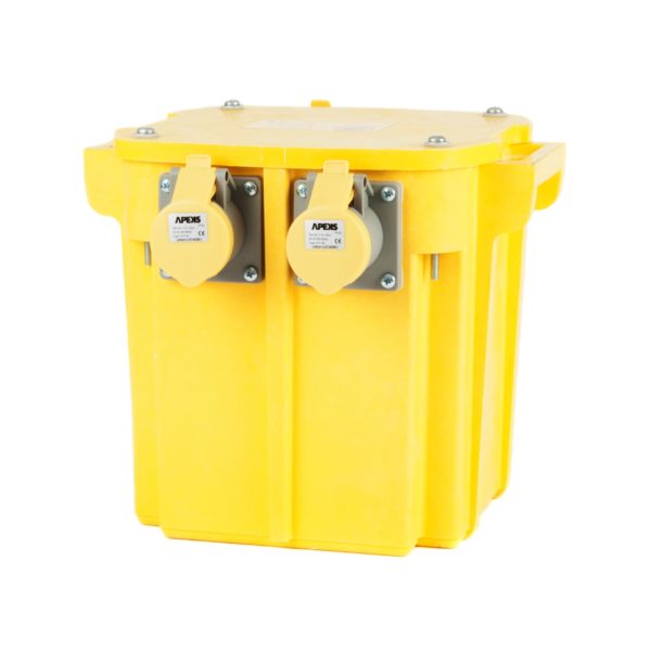 5KVa Heavy Duty UK Made Transformer 2x16A+1x32A | PT5000/3