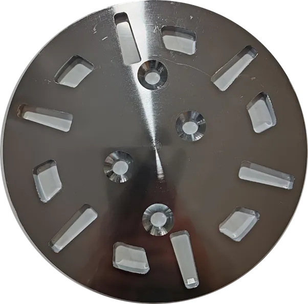Carrier plate for  EASY FIT segments for GC250