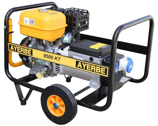 [5430080] AYERBE 9500KT MN 9.5KVa Single Phase Petrol Generator