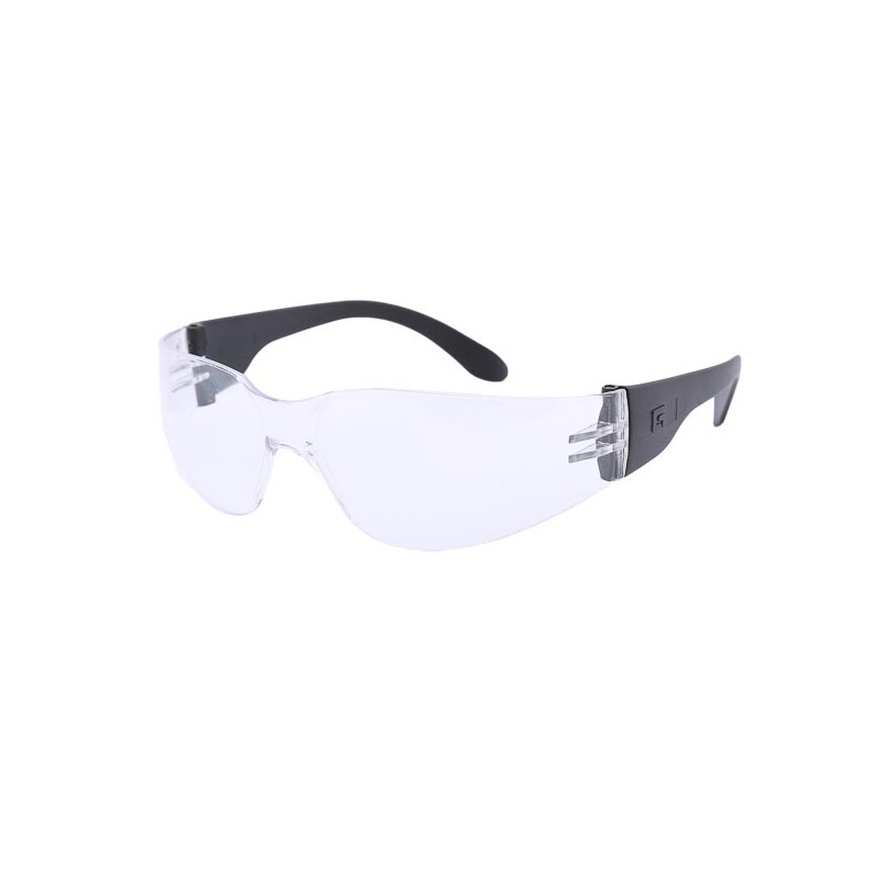 Glasses/Spectacles transparent with side protection CR01sk