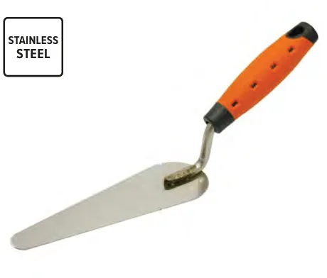 [6166] Stainless stucco trowel 160mm