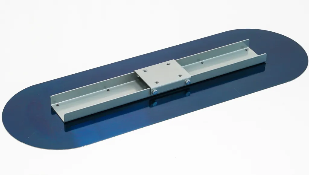 Blue Steel Round End Fresno Trowel - Blade Only