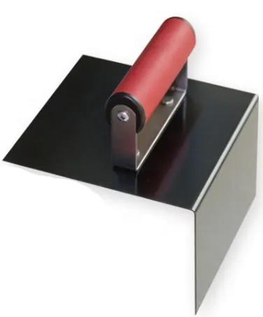 [#8402] Blue steel step trowel (Outer Corner)
