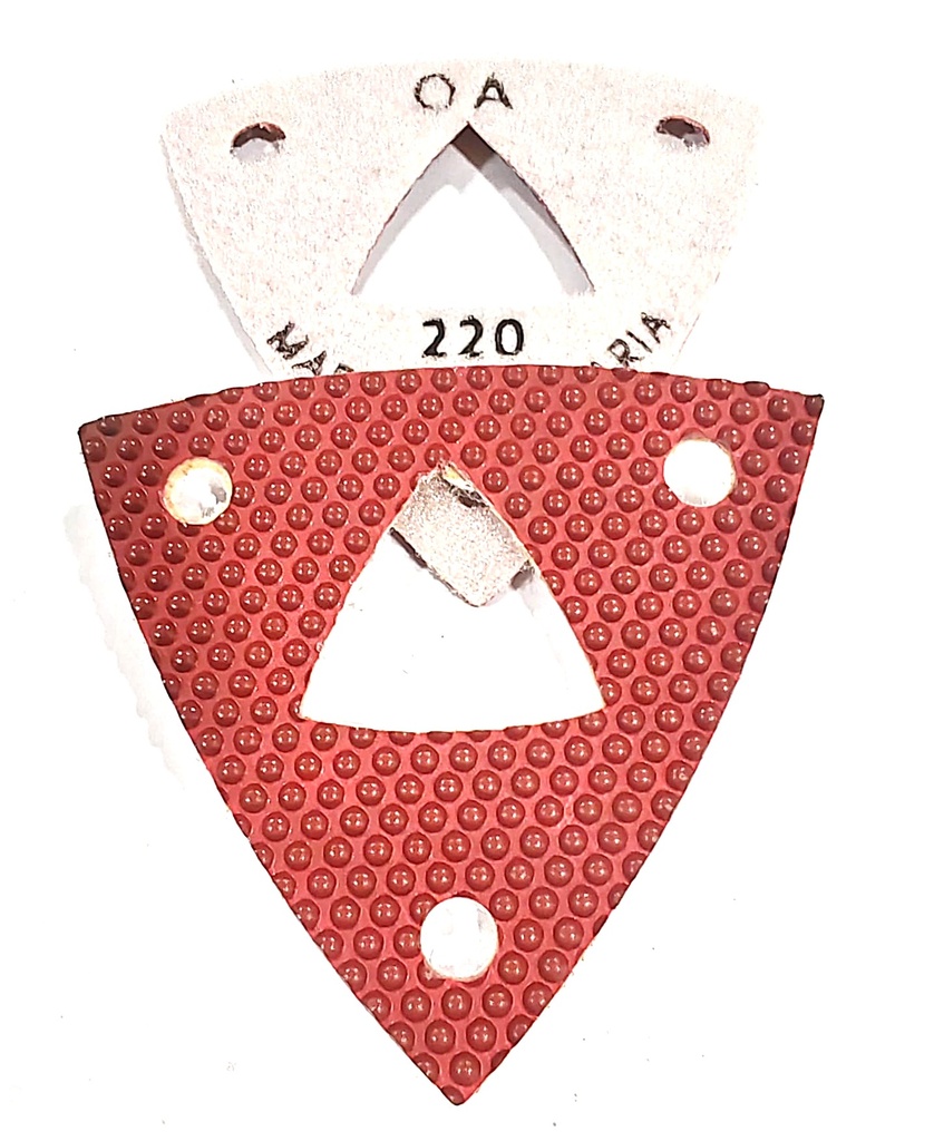 [3ANG-ES-0220] TRIANGLE-SHAPED CORNERPRO TOOL RESIN BOND VELCRO  (G220)