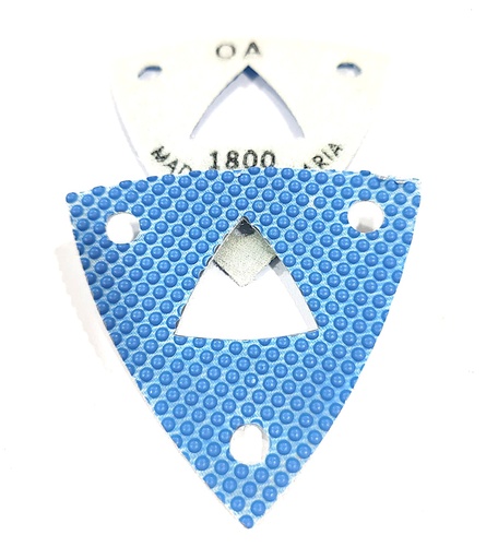 [3ANG-ES-0220] TRIANGLE-SHAPED CORNERPRO TOOL RESIN BOND VELCRO  (G220)