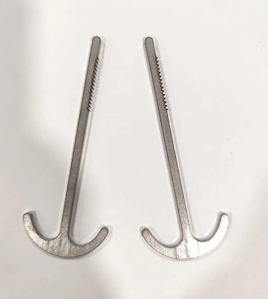 Skis for Floor Spreader set of 2 