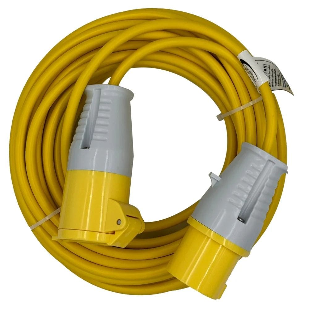 110V Extension Lead 14m 2.5mm Cable 16amp