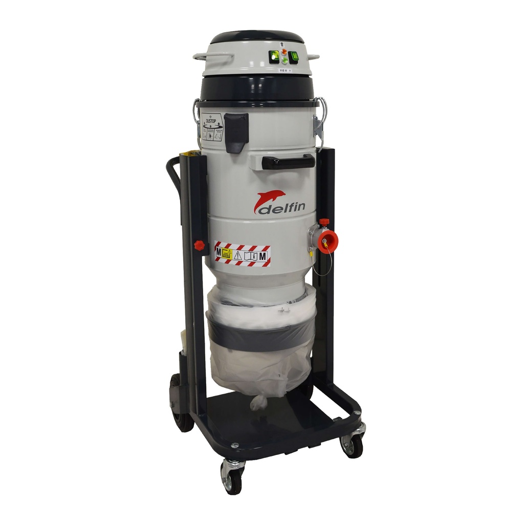 [MTL202DSLP] Delfin MTL 202 DS LP Industrial Vacuum Cleaner (110V)