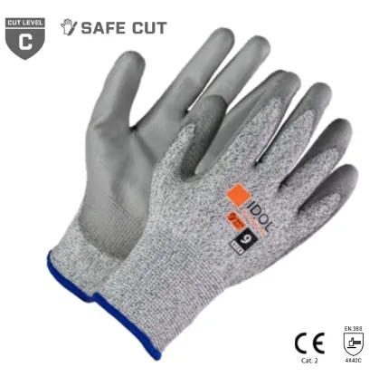 [81197] Anti-Cut Gloves IDOL AC5 (L (Large))