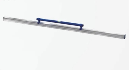 [#8949] Concrete Aluminum Screed with built- in Bubble Level