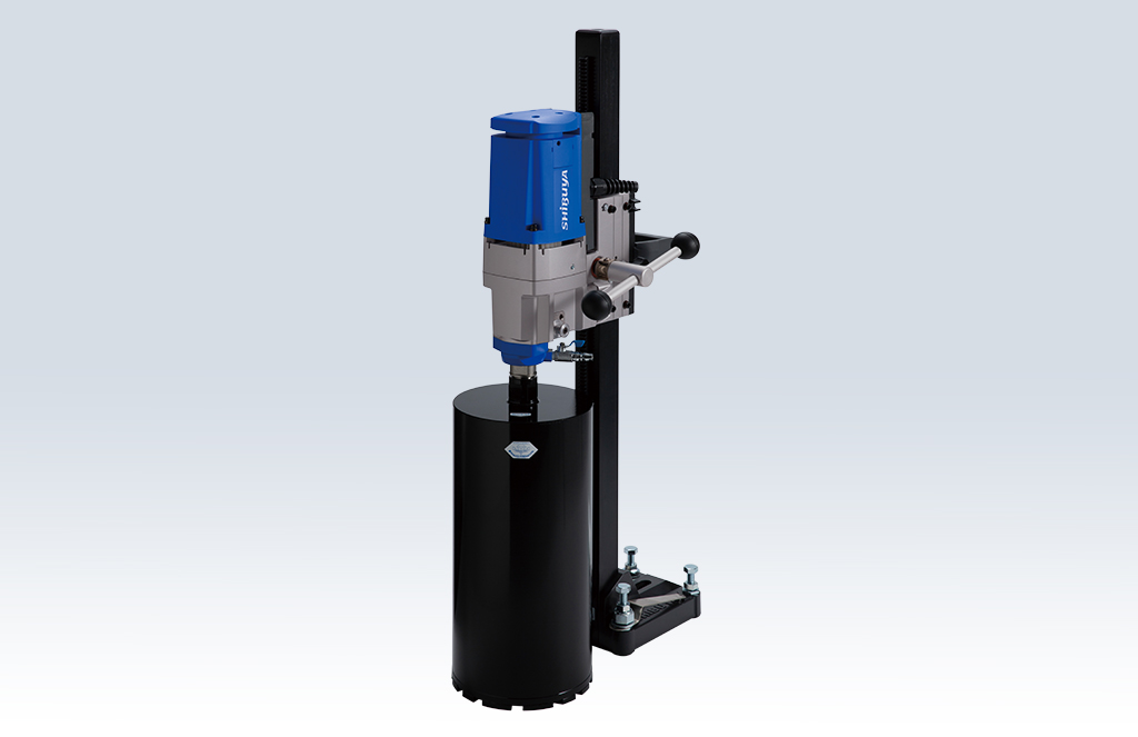 Shibuya Core Drill Motor + Stand Complete Set (H2021 + TS-255(AB52))