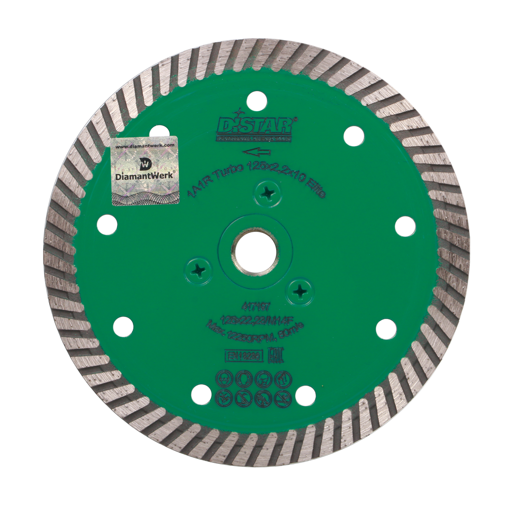 Distar Turbo Elite M14F Diamond Blade ∅125mm