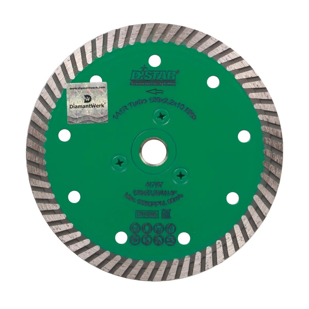 Distar Turbo Elite M14F Diamond Blade ∅125mm